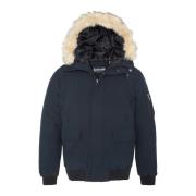 Blouson bomber chaud zippé à capuche Keyburn