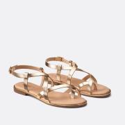 Sandales plates Mari